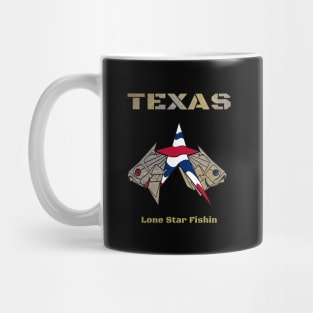 Lone Star State Fishing Texas Mug